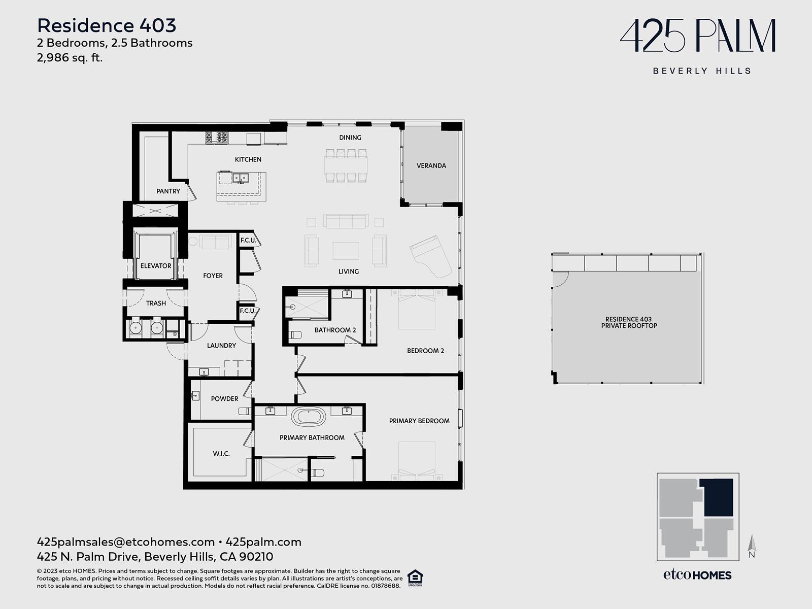 425 PALM - RESIDENCE 403