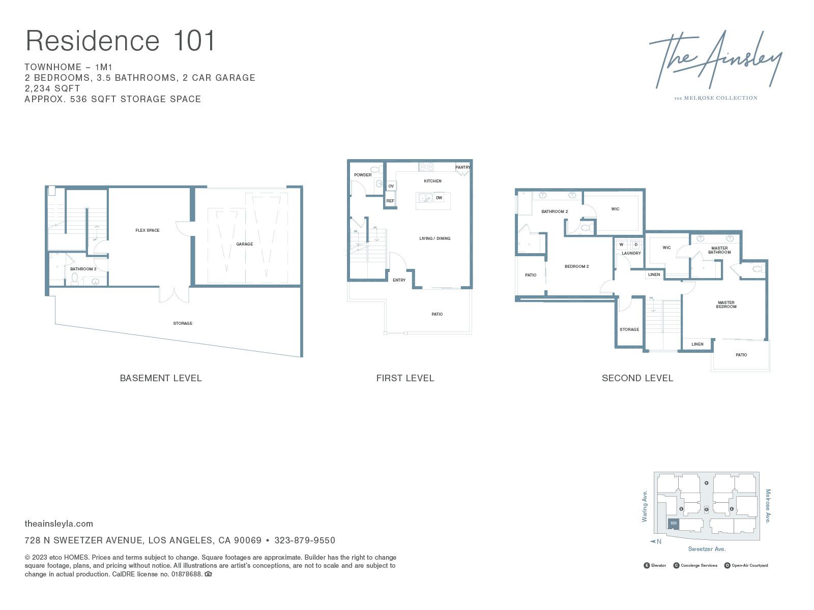 THE AINSLEY - RESIDENCE 101