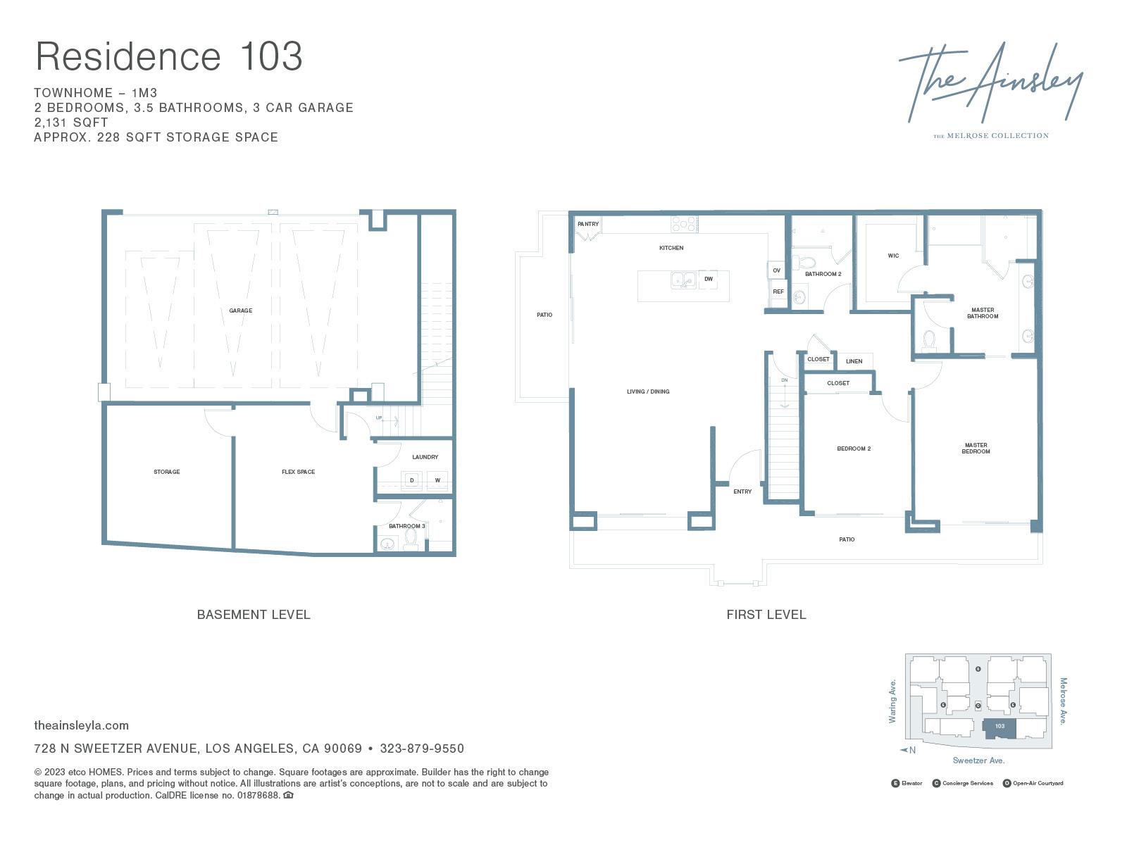 THE AINSLEY - RESIDENCE 103